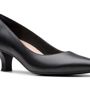 Clark’s Kepley Vine Black Pump Size 11